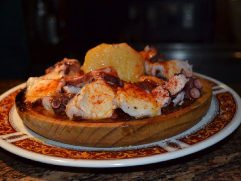 Ración de pulpo