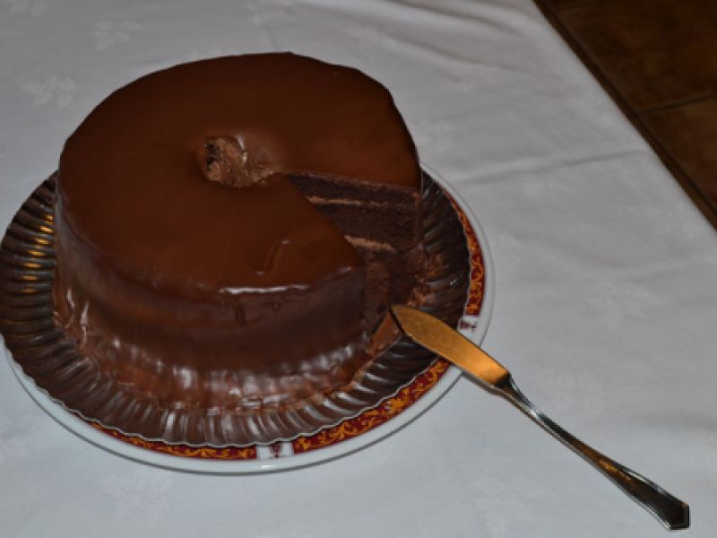 Tarta de chocolate