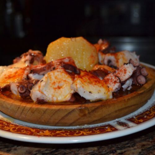 Ración de pulpo